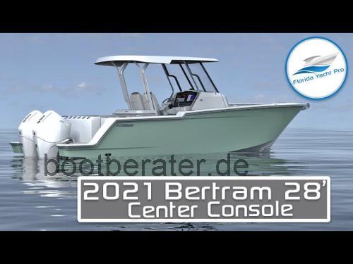 Bertram 28 Center Console technische daten 